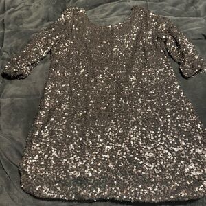 LC Lauren Conrad Kids Sequin Dress - Black